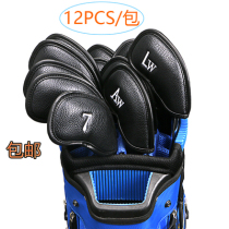 New golf bar head club cover PU waterproof PU lychee rubber 12 inner lingles plus