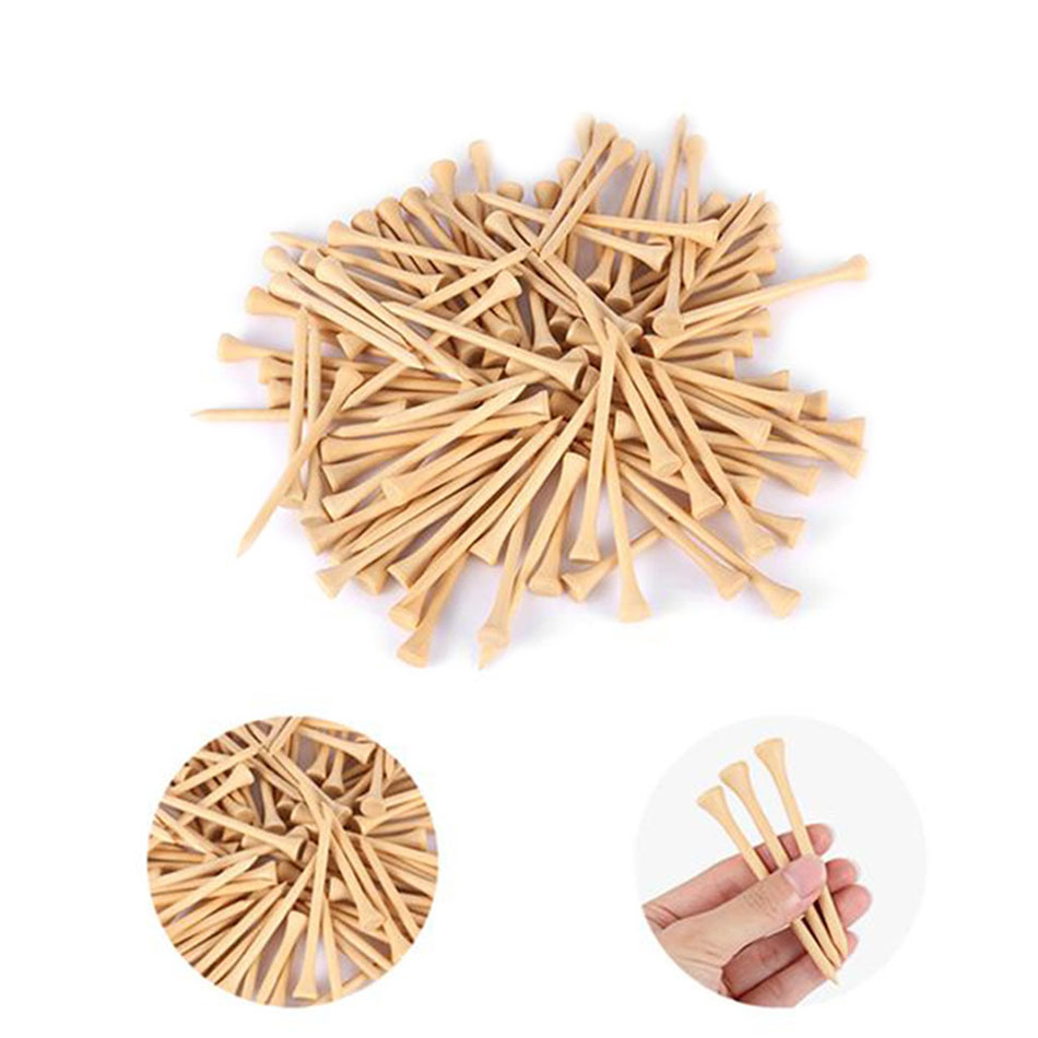 Golf nail wood Tee ball seat ball holder wooden nail kick-off with wooden ball nail ring round head special price manufacturer