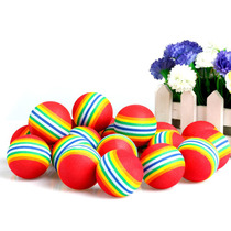 GOLF color Eva Ball indoor sponge soft ball foam ball GOLF practice ball children toy ball
