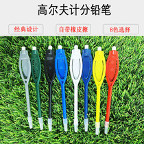 Golf Scores Pencil with Rubber Rubber Competition Scorer Course One - Time Scorer