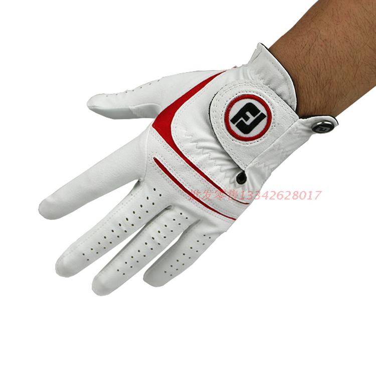 Găng tay golf nam bằng da cừu loại chống trượt tay trái thoáng khí Găng tay FootJoy khuyến mãi đích thực bộ gậy đánh golf honma 4 sao	
