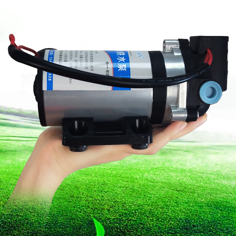 Jiatonic Spring Self-Priming Pump Booster Pump Automatic Start-Stop Diaphragm Pump 24V DC Silent Ice Maker Tap Water Pumping Machine