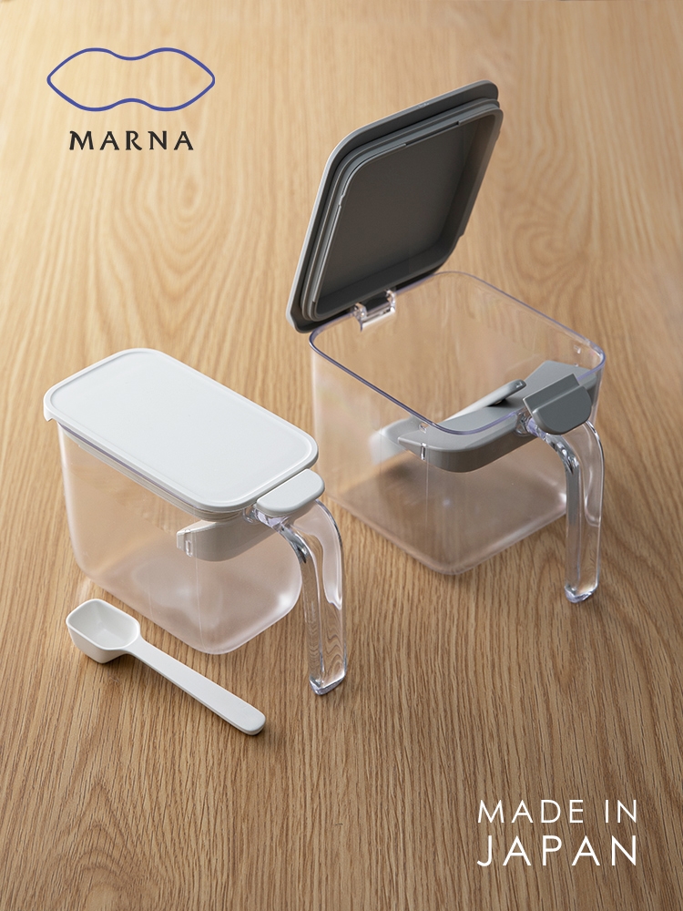 Japan Import Marna Seasoning Jar Home Kitchen Condiment Box Seasoning Jar Salt Jar Combined Suit Seasoned Bottle