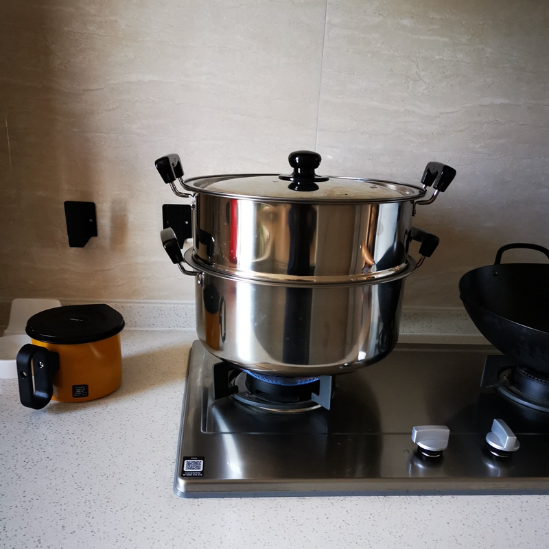 Japan-made COOK-PAL Co., Ltd. Yoshikawa steamer gas induction cooker stainless steel steamer soup pot stew