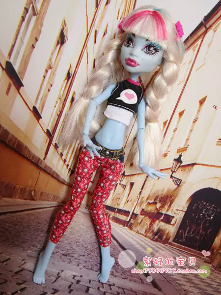 Monster High Одежда Monster HIGH Monster High Zombie Penal Doll Маленькое платье