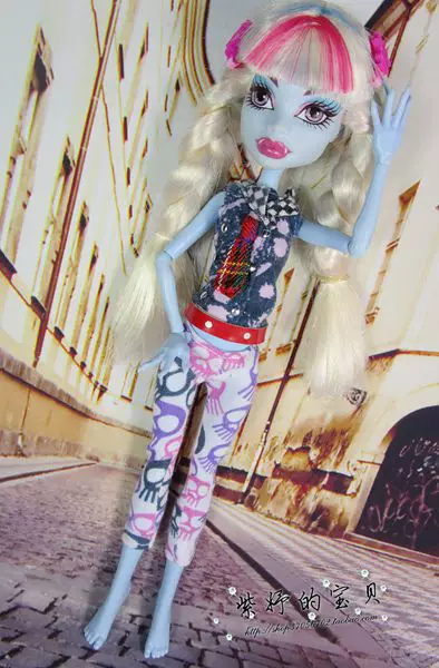Monster High Одежда Monster HIGH Monster High Zombie Penal Doll Маленькое платье