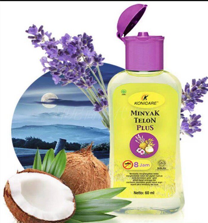 Indonesian original MINYAK TELON FULL BODY MASSAGE OIL TO NOURISH INFANT SPECIAL 60ML