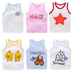 Childrens vest mùa hè mỏng bé bụng bảo vệ bé không tay vest tất cả đáy sling cậu bé bông. 