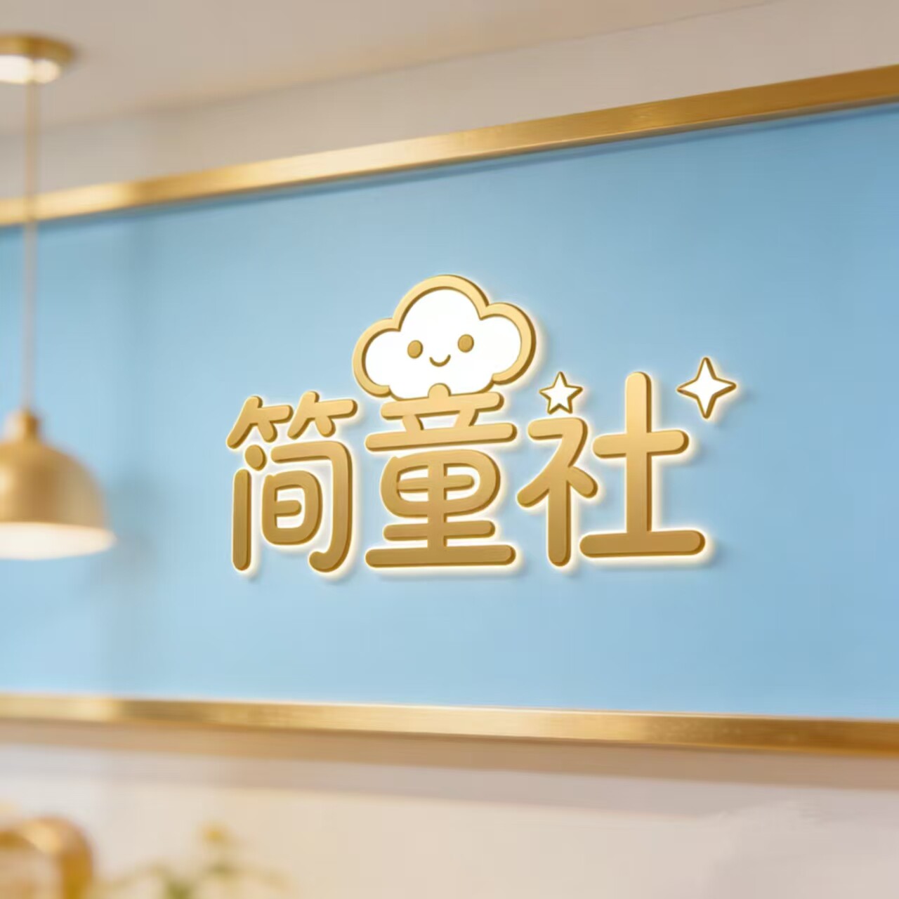 简 童 社的LOGO