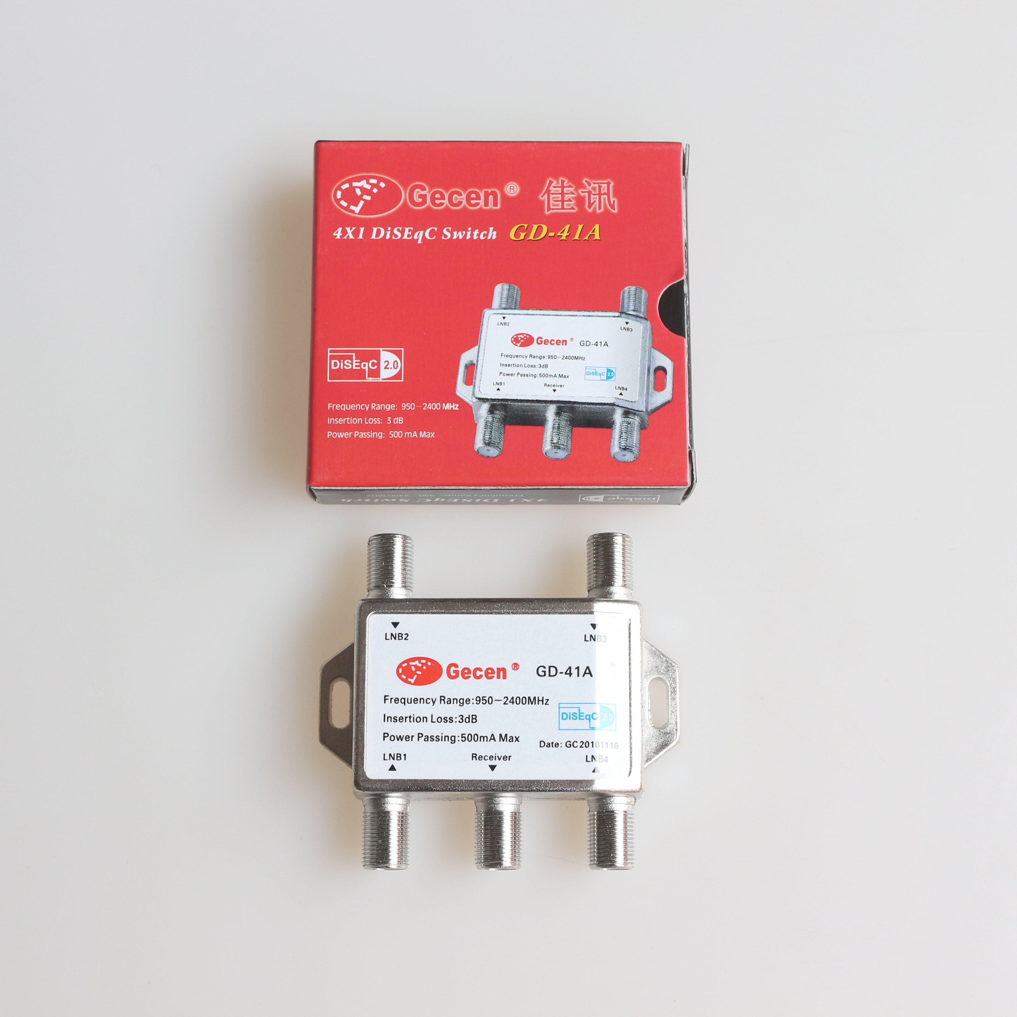 The Pearl River Canon GD-41A switcher four-cut-one-4-cut 1