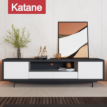 Katani minimalist modern TV cabinet light lavish Nordic Living room Small family style creative designer toasted lacquered furniture