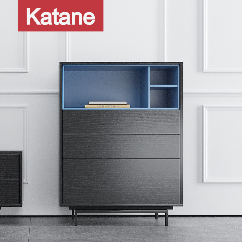 Katani Minimalist Modern Fighting Cabinet Side Cabinet Light Lavish Nordic Style Living Room Containing Cabinet small family of ideas