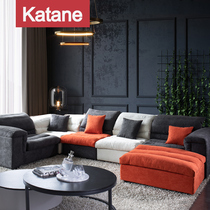 Catani Nordic Down Fabric Color Sofa Combined Modern Simple Living Room Packaging Size Household Clothes Clothes