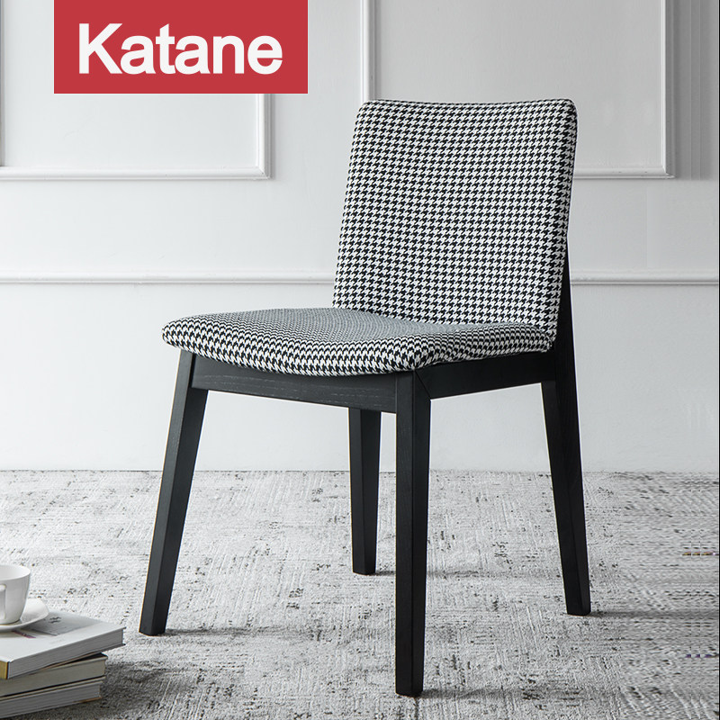 Katani Thousand Bird Gebbe Dining Chair Table Modern Minimalist Dining Room Light Lavish Solid Wood Chair Nordic Designer Furniture