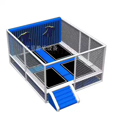 Children's indoor park adult trampoline outdoor large steel frame bouncing machine fitness trampoline park jumping bed