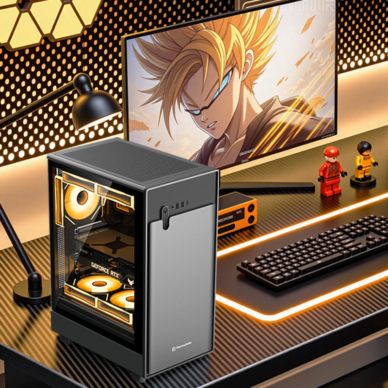 [National Subsidy 10% + Coupon]Ningguo America Computer Host I5 13600K/U5 245Kf/Rtx5060Ti High-Performance Desktop Gaming Design Office Assembly Complete Pc