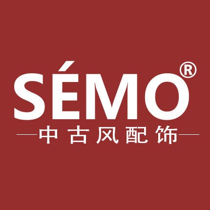 SEMO奢眸中古风配饰的LOGO