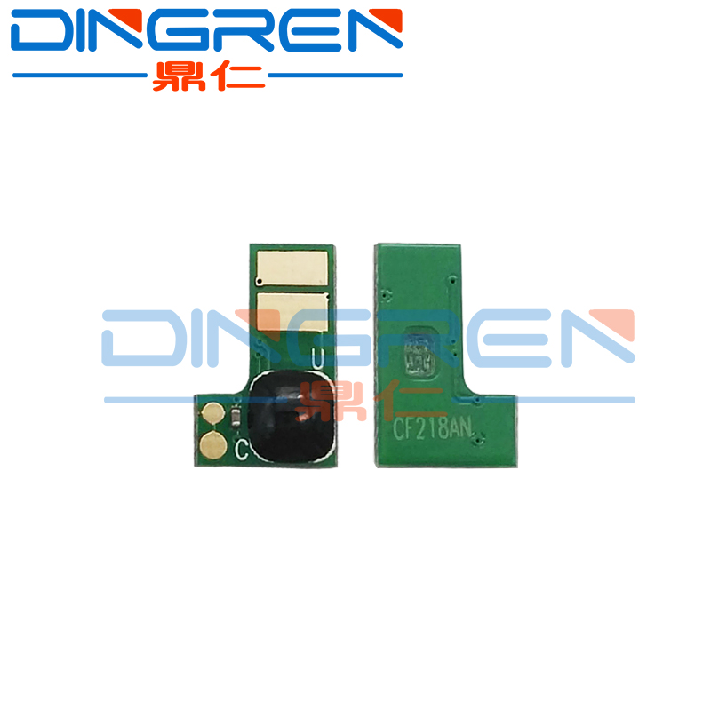 Áp dụng chip bột HP18A Chip bột HP218 chip hộp mực HP CF218A đếm chip chip HP M104A M104W M132A M132NW M132FW hộp bột - Phụ kiện máy in