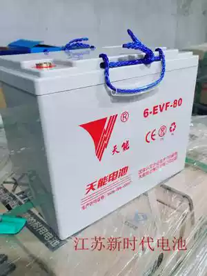 Tianneng 6-EVF-80 Electric car sightseeing car Electric car stacker Stacker 12V80AH battery
