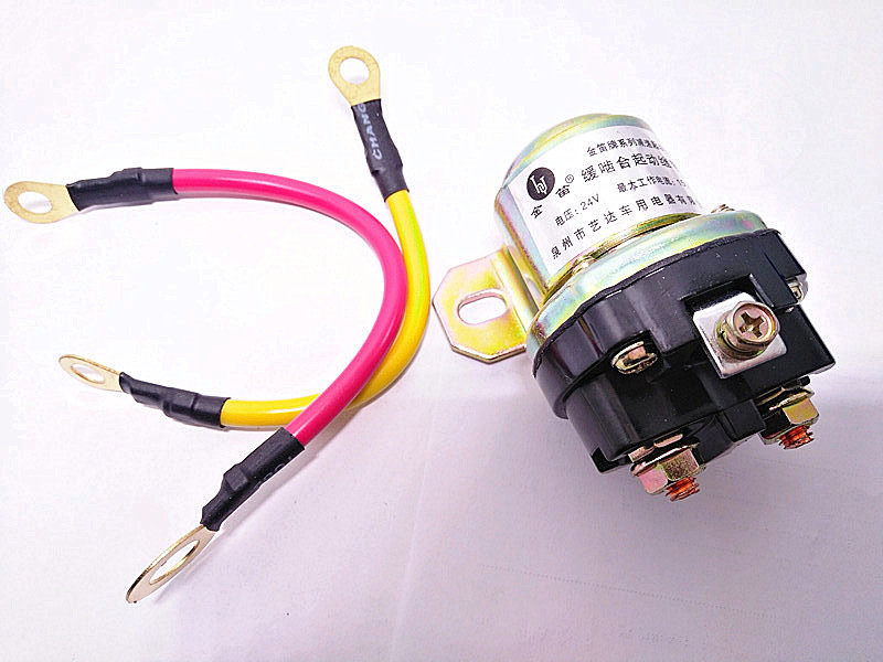 Car Wagon Gold Flute Card Slow-meshing start relay 24VJD231A