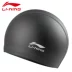 Mũ bơi Li Ning nam và nữ chuyên nghiệp không thấm nước Earmuffs đầu dài tóc lớn người lớn pu phủ mùa xuân mũ bơi mũ bơi trẻ em Mũ bơi