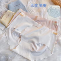 New 2021 Burst Fashion Yoga Pants No Scarring Underpants Female Ice Silk Antibacterial no Hip Pure Desire A Piece Of Glutes