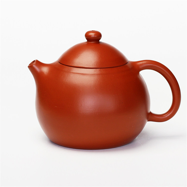 中国古玩 唐物 朱泥 横手急須（煎茶壷宜興紫砂）E784 2026年最新