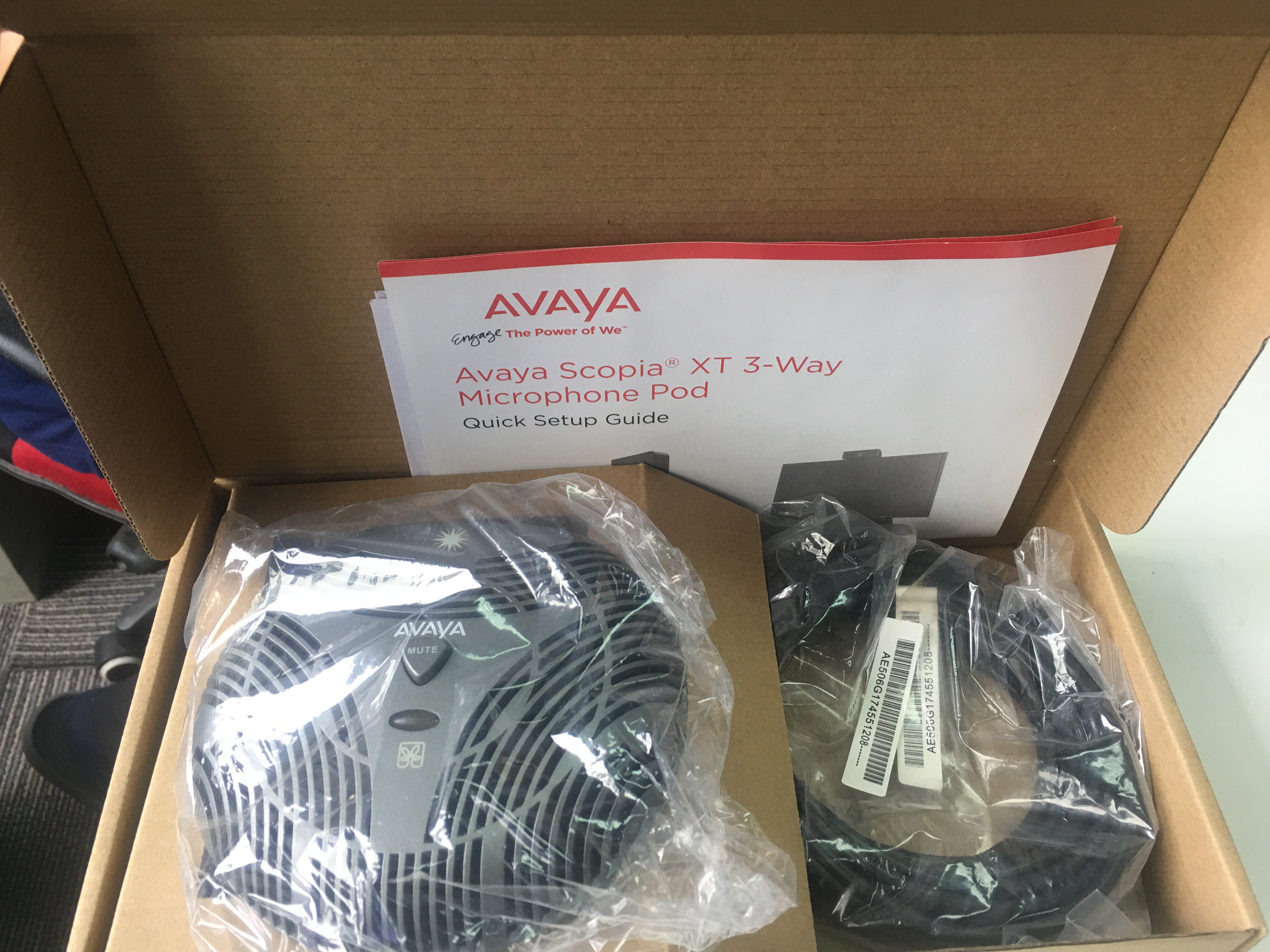 AVAYA RADVISION XT series FILM CONFERENCE MICROPHONE