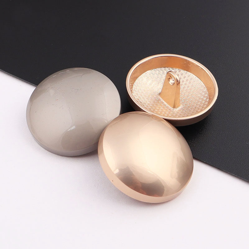 Upscale big coat button Oval Arch Hemisphere Metal Big Button wool What about the wool Cashmere Sweater Lady Round Button