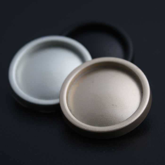 Upscale big coat button for a pair of metal buttons with metal buttons for men and women cashmere sweater suits jacket and gold and silver black round