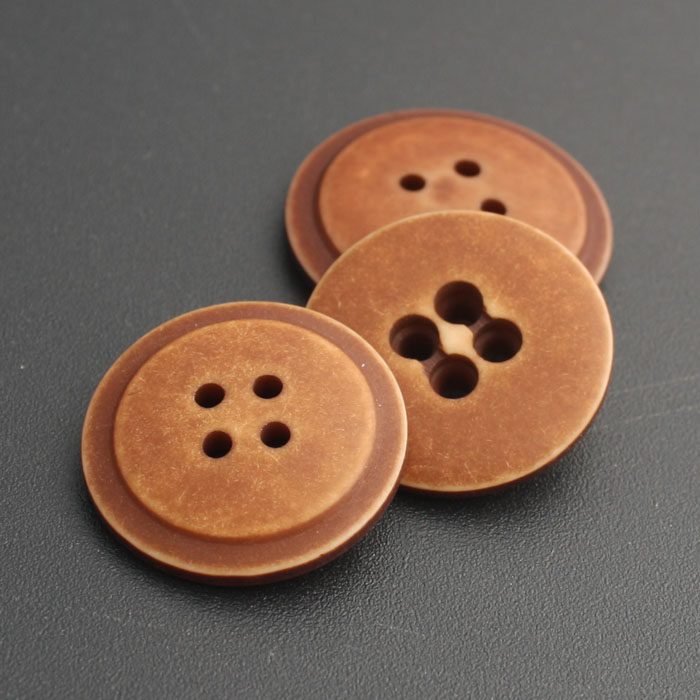 New reddish brown coat windcoat jacket for men and women universal resin four-eye button for the subreddish subreddits