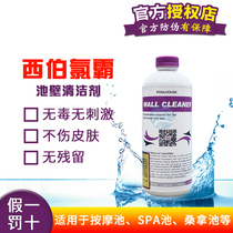 Taiwan Siber Chlorine Bully Pool Wall Cleanser Water Scale Dirt Scavenger Waterline Pool Wall Cleaning Agent Water Treatment