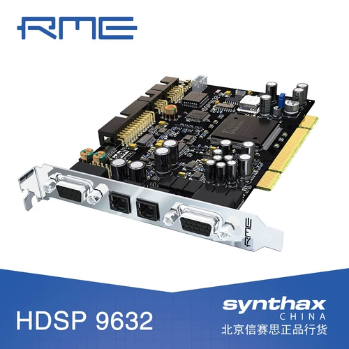 RME HDSP 9632 PCI Sound Card Professional -встроенная аудио -интерфейсная буква Sai Siqi