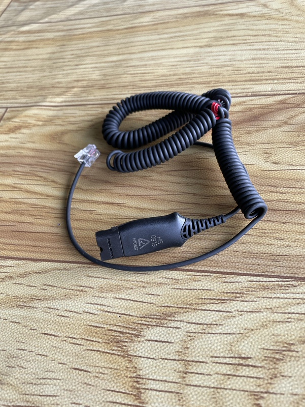 Poly Ep Telephone Headset His Cable, Bintel Telephone Headset Qd Connection Cable, Avaya Phone Dedicated Cable