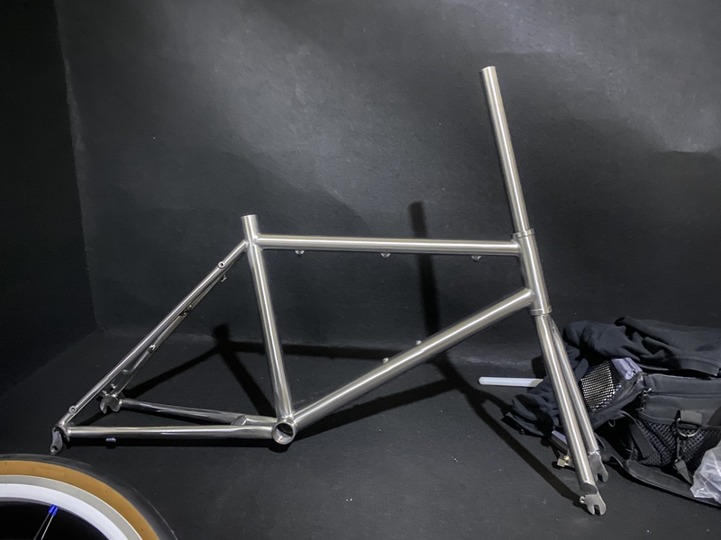 451 Small Wheel Diameter 20 Frame Titanium Alloy Frame (Reinforced Version) Bicycle