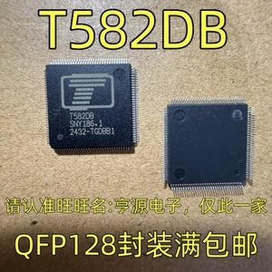 T582DB посылка LQFP-128 ЖК-драйвер сенсорного экрана, импортированная микросхема, готовая к прямой съемке