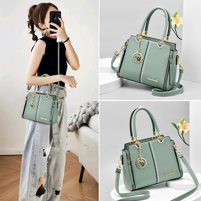 Hong Kong big bag fashion handbag 2023 new trend Korean version of the temperament single shoulder slope - handbag pet bag