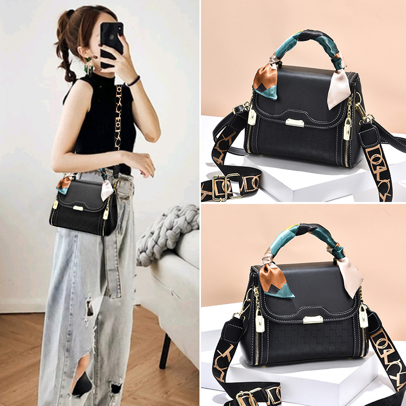 Hong Kong summer bag female ins texture ribbon ladies messenger bag 2022 new trendy handbag pet bag
