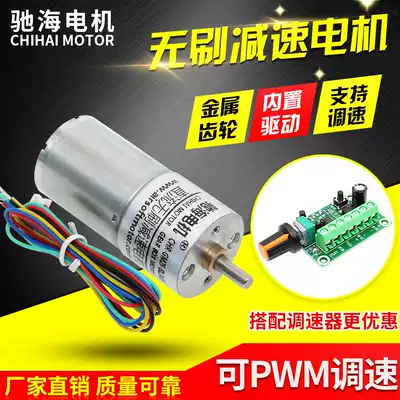 Chihai factory direct sales diameter 25 GM25 BL2430 DC brushless geared motor motor Metal Gear
