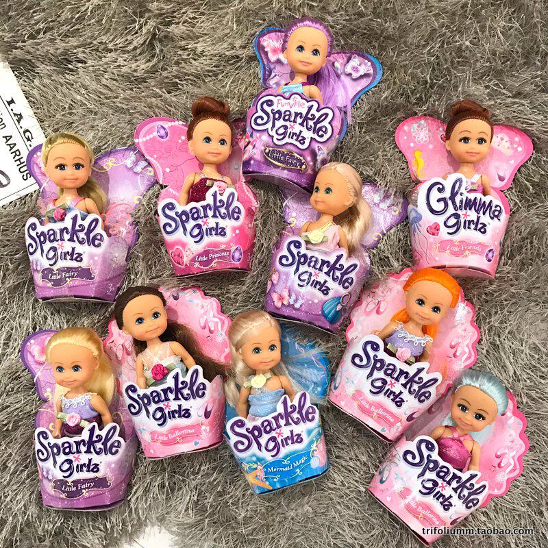 ten Package Ex-gratia Outlet Super Cute Mini Dolls Sparkle Girlz Can Make Little Presents