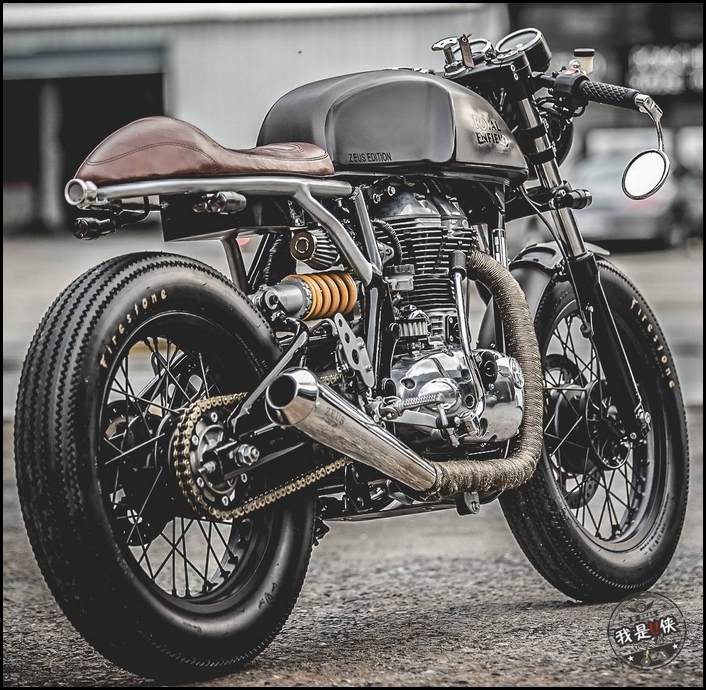 Ranger retro xe máy sửa đổi chất lượng cao cà phê thép không gỉ cafe racer gương tay gương kính kiểu xe vision
