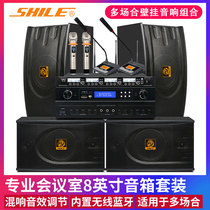 Lion Music K555C BX118 conference room audio package Hotel training home KTV amplifier wall-mounted speaker combination