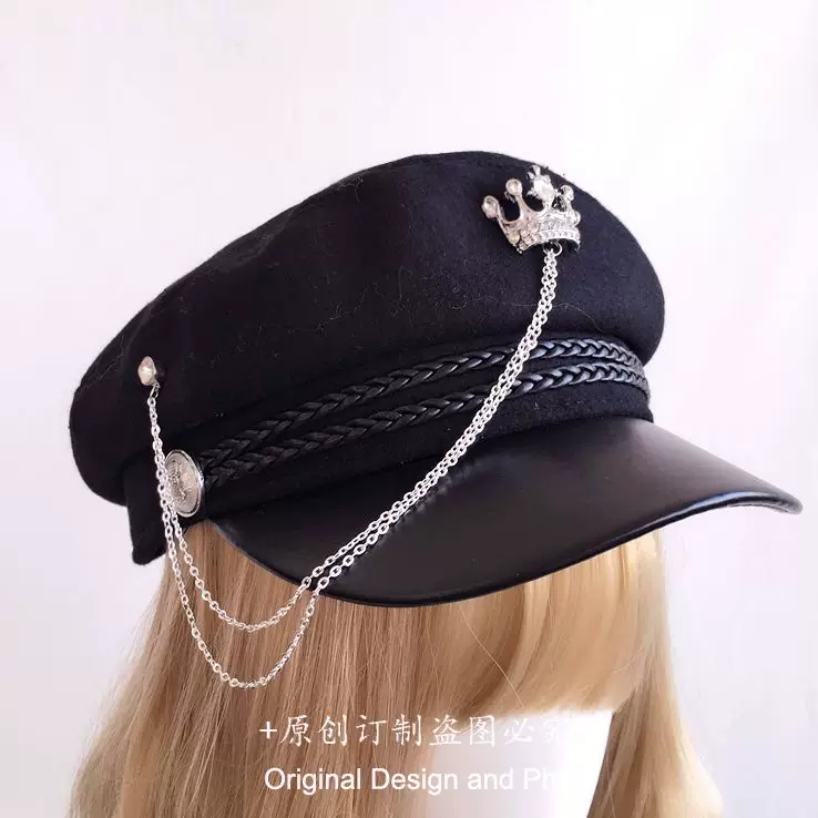 Подлинный берет, нашивка с кисточками, DIY, стиль Lolita