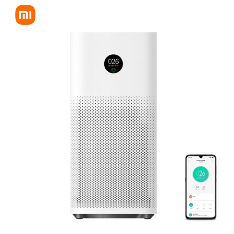 Smart Mi APP networked Xiaomi air purifier 3 houses detocide smoke and smog PM2 5 flying hair