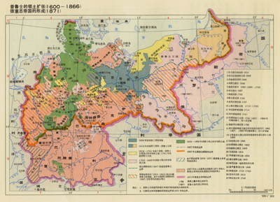Territorial expansion of Prussia 1600-1866 Formation of the German Empire 1871