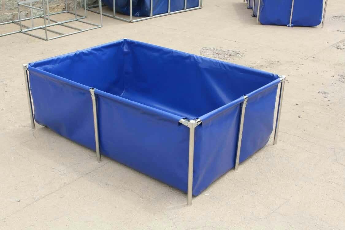 Bracket folding fish pond pool temporary pond Large koi fish tank