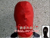  2017 new latex cling headgear sexy Spice Latex Elastic Tight Wrap Headgear Color Optional