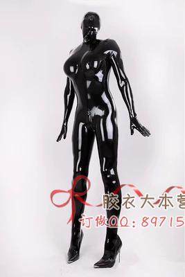 Latex clothing 3D three-dimensional cutting sexy gel clothing shapewear gel clothing latex tight fitting clothing all inclusive tight fitting clothing