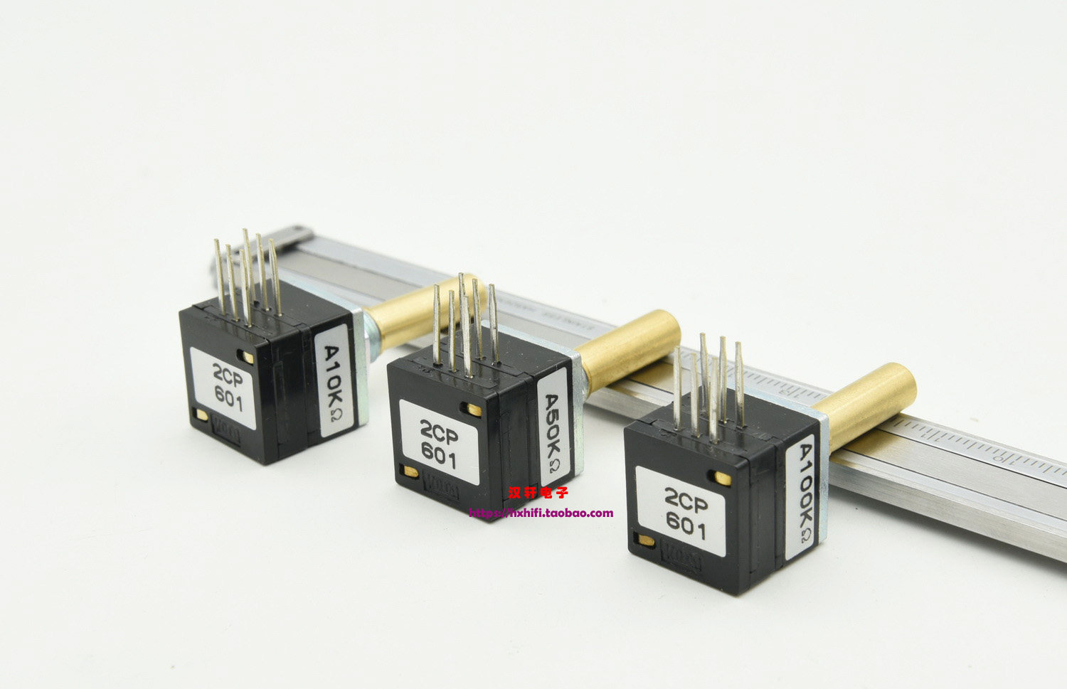 日本东京光音TKD 601 10K 50K 100K 导电塑料膜A型音量电位器评价- 淘宝网