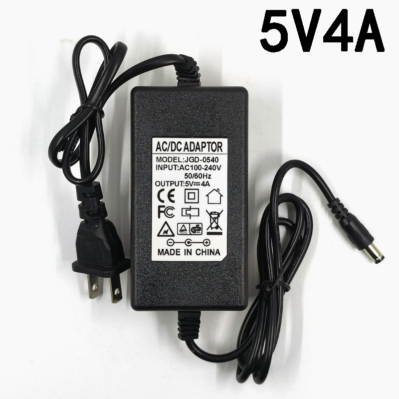 Original 5V4A Power Adapter Optical Fiber Transceiver Optical Terminal Monitoring 5V3A2A Switching Power Supply Router